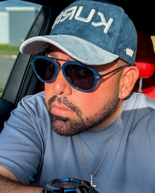 KURA Gorra Minimalista (azul)