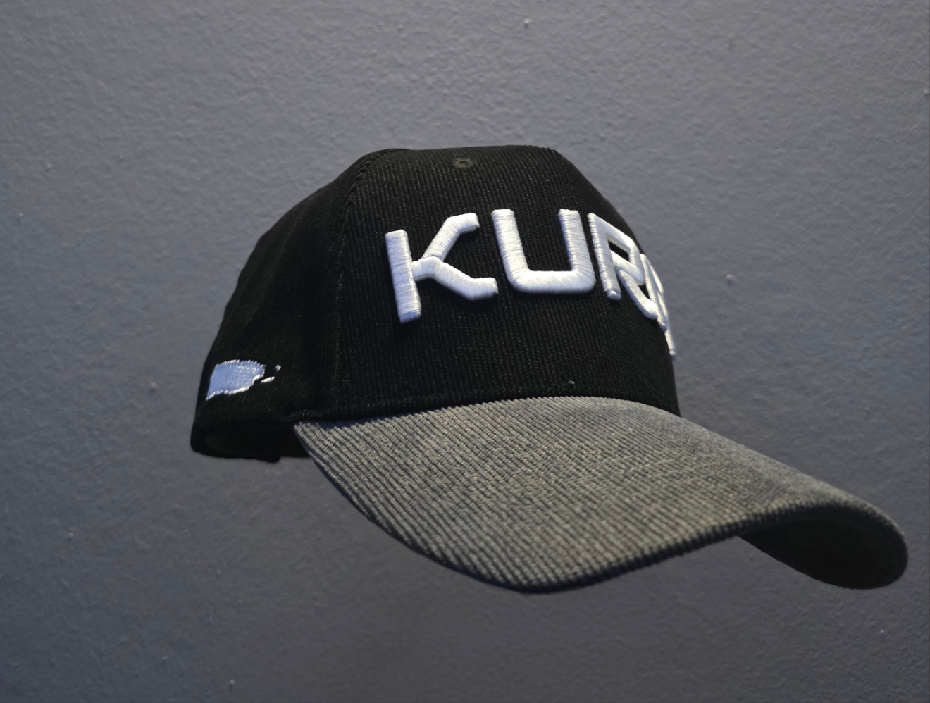 Black/Grey Corduroy
