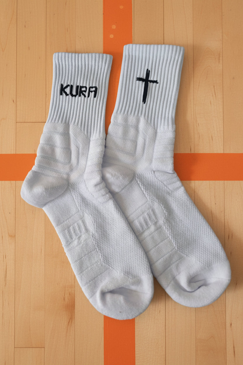 Medias de Compresión: Jesus Saves ✝
